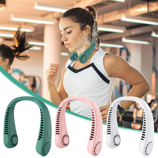 BreezeNeck™ - Ventilador de Cuello Portatil